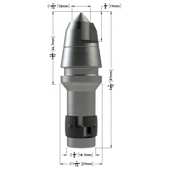 .735 Bullet Tooth
