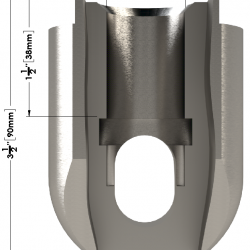 .990 JEFFCUT™ Round Dragon Holder