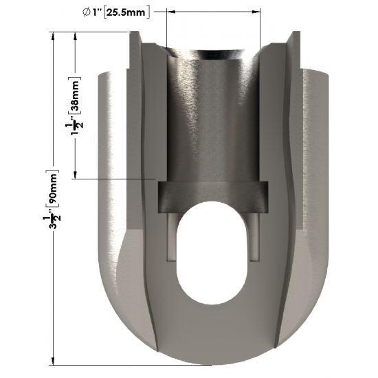 .990 JEFFCUT™ Round Dragon Holder