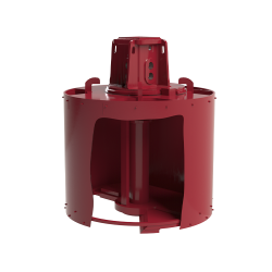 Open Top, Spin Bottom Clean Out Buckets