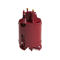 Single Open Rock Drilling Bucket