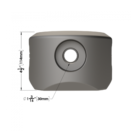 177mm Square Pilot Adapter