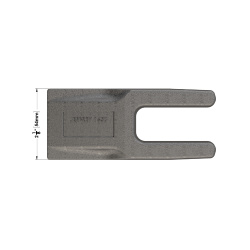 Impact, hard Faced Tooth 1650 HFFTC