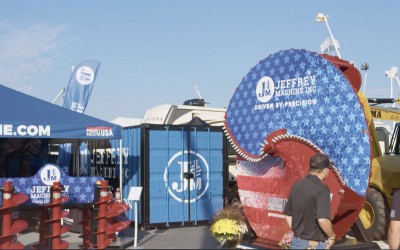 Jeffrey Machine at The Utility Expo Jeffrey Machine at The Utility Expo